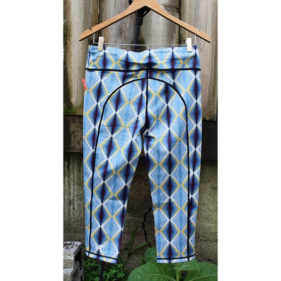 New w/Tags - sz Lrg - Sweaty Betty Double Duty Crop Reversible Yoga Leggings - Picture 10 of 13